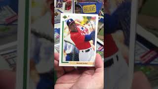 🔥 GOAT Hit! Michael Jordan’s Rare First Baseball Card | 1991 Upper Deck SP1 | GOAT hunt success! 🔥