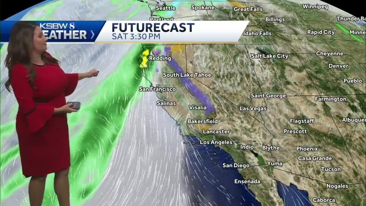 Cloudy, breezy Saturday with rain late tonight - YouTube