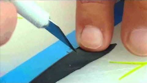 How to Splice Feathers - Traditional Archery Academy