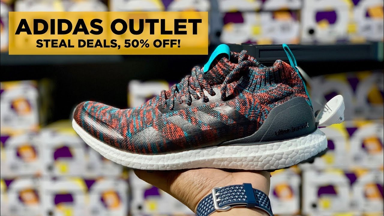 Una noche Hasta aquí Loza de barro ADIDAS OUTLET NEW ARRIVALS: ULTRA BOOST, HARDEN, ETC! // CARLO OPLE OUTLET  RAIDS! - YouTube