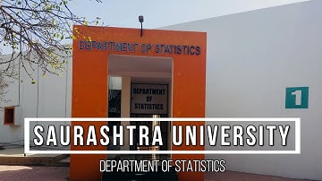 A quick glance at the Department of Statistics, Saurashtra University