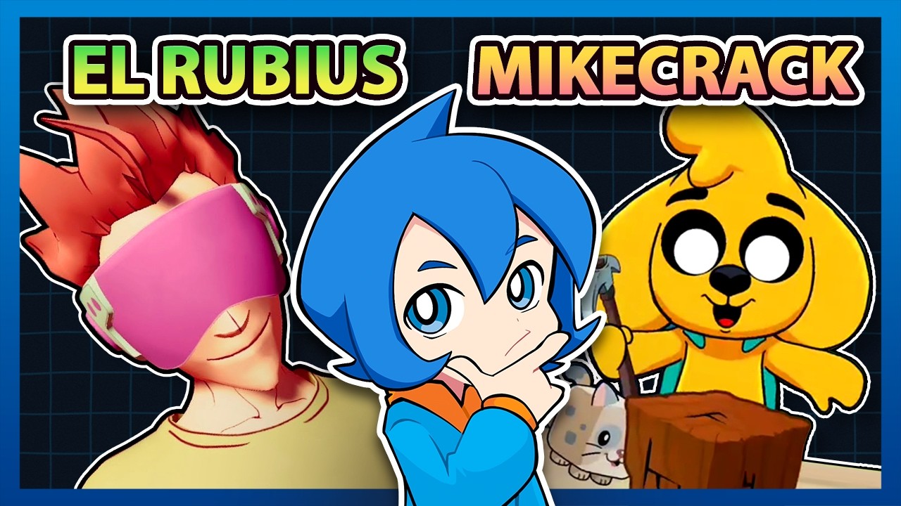 Los Juegos de YouTubers Son Terribles ( Rubius, Mikecrack, Negas )
