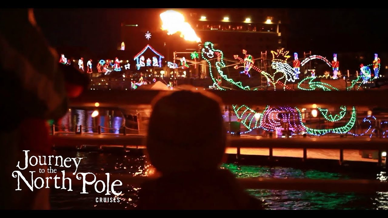 Journey to the North Pole on Twinkling Lake Coeur d'Alene ...