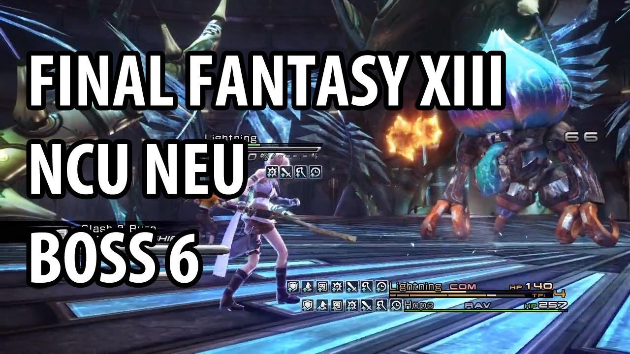 [Final Fantasy XIII] NCU/NEU - Boss 06 - Aster Protoflorian 
