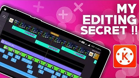 ( SECRET REVEALED ) HOW I EDIT MY VIDEOS😮 II KINEMASTER EDITING TUTORIAL II