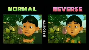 Upin Ipin Video Reverse Part 7 (reverse+subtitle) #reonytp