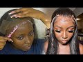 How To Glue Down A Frontal Wig AT HOME | LONG LASTING RESULTS | For Beginners | ISEE HAIR