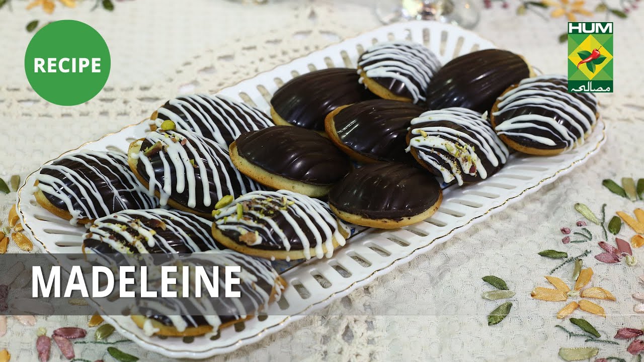 Madeleine Recipe | Masala Mornings | Masala TV | Shireen Anwar | Dessert