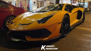 Anh Phan Công Khanh lái Aventador SVJ hội ngộ cùng Ferrari F8 Spider vs Mclaren 720s !