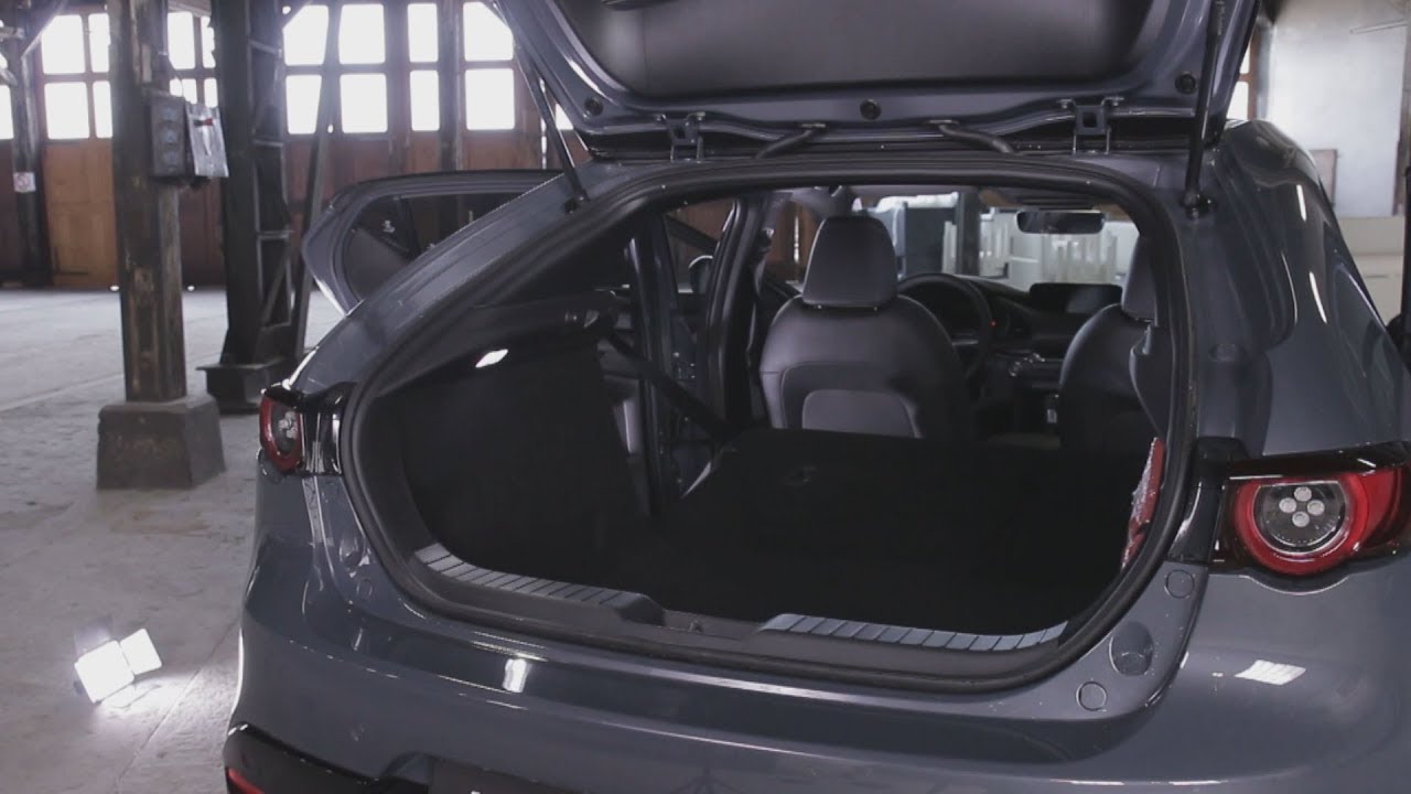 Kofferraum matten für Mazda 3 m3 Axela Bm Luke Fließheck 2014