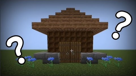 Non-Euclidean Minecraft house