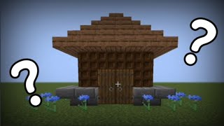 Non-Euclidean Minecraft house