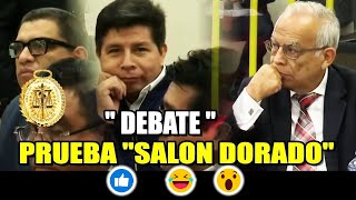 PRUEBAS SALON DORADO LAS DEFENSAS CRITICAN A LA FISCALIA - ANIBAL TORRES NO SE QUEDARIA CALLADO