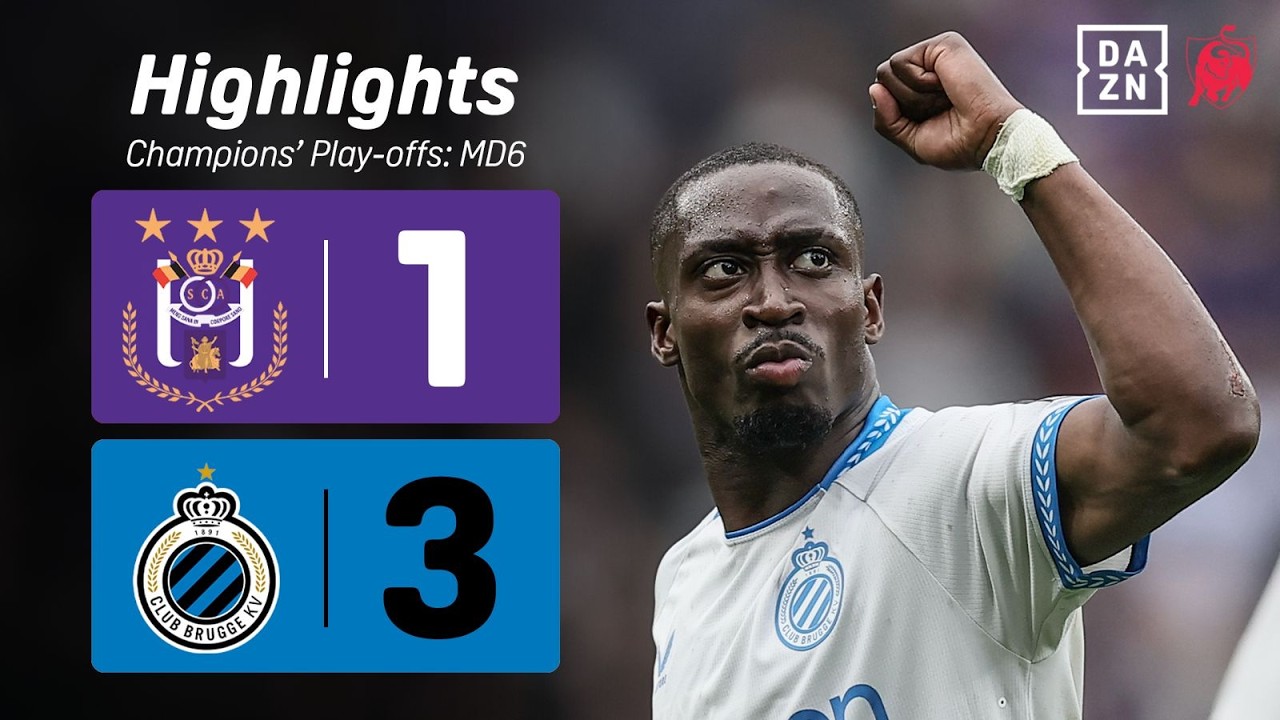 Club Brugge wint de Topper en neemt de koppositie in de #JPL! 🥇👀 | RSC Anderlecht - Club Brugge