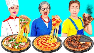 Ben vs Büyükanne Yemek Yapma Mücadelesi | Harika Mutfak Tarifleri Hahanom Top Challenges