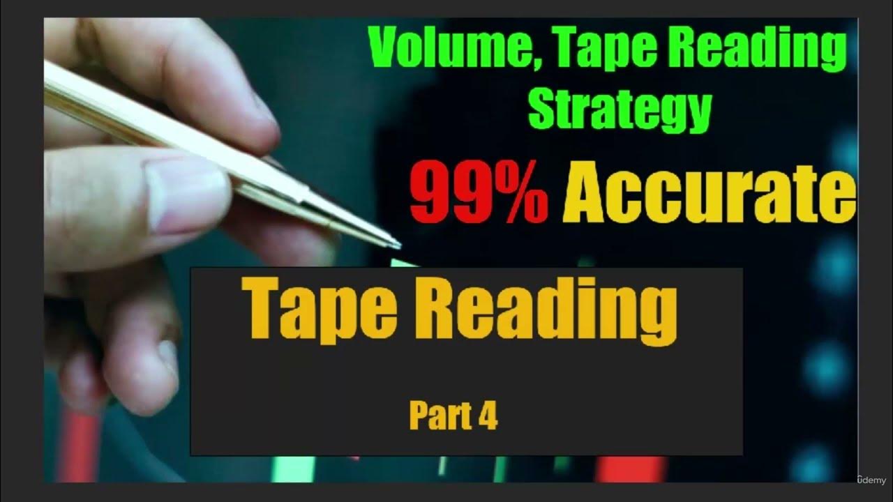 Forex Trading Volume Tape Reading Strategy Part 4 YouTube