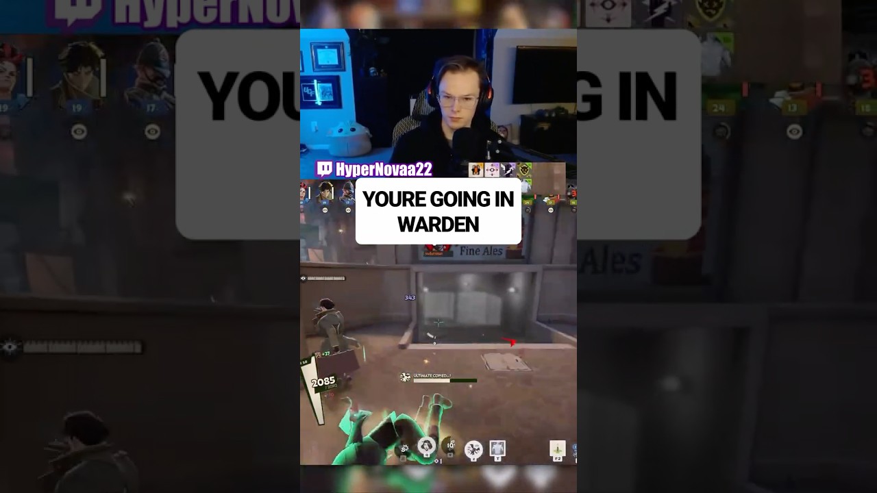 I Decided Warden Was Going In 