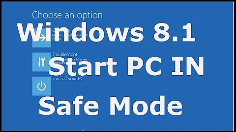 Boot PC in Safe Mode Windows 8.1 - Windows 8.1 Tutorial