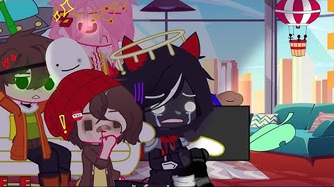 Some Dream SMP members react to random videos °||° Gacha Club °||° Short