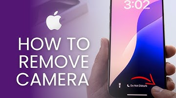 How To Remove Camera App From iPhone Lock Screen (iOS 18)