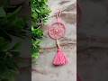 Make Mini dream catcher making🌼#diy #wallhanging#handmade #craft #dreamcatcher#shorts #homemadedecor