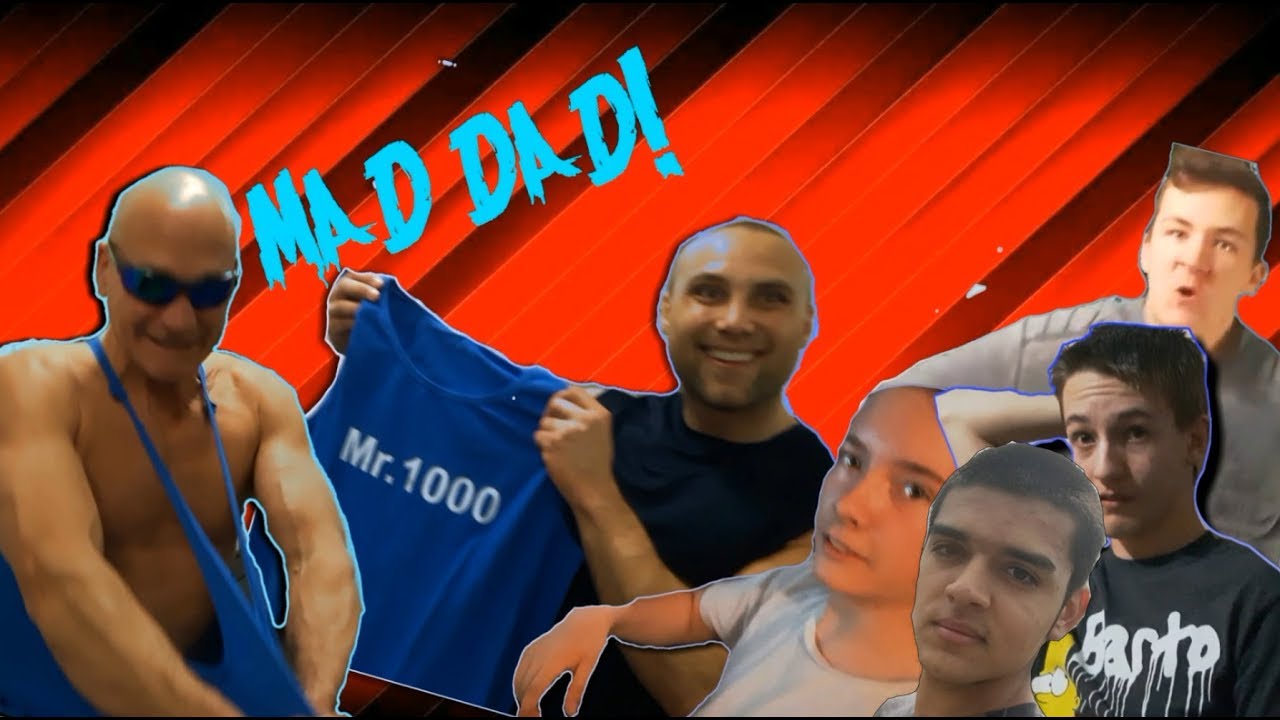 gaming logo Mad Dad Mr.1000 FREAKOUT!!!