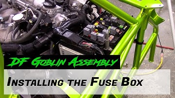 DF Goblin Assembly - Installing the Fuse Box