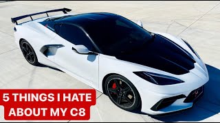 CHEVROLET : 5 THINGS YOU NEED TO FIX ON THE C8!