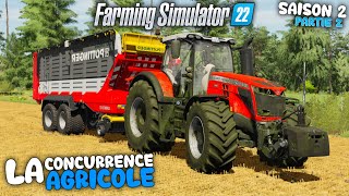 AUTOCHARGEMENT DE LA PAILLE !😵​​​|​ NOS PREMIERES POMMES !🚜​​| La Concurrence Agricole "S2.2"