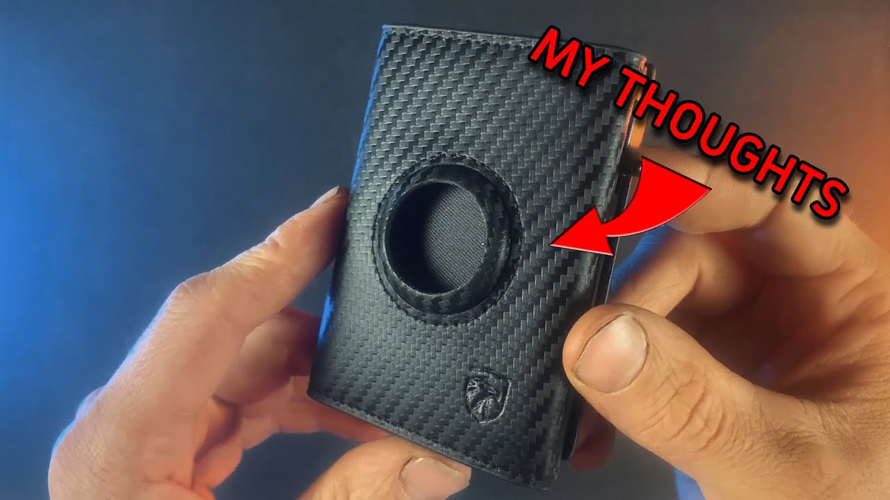 Iwantit Mens AirTag Card Wallet Review YouTube