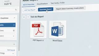 NAWI Report Suite test generation