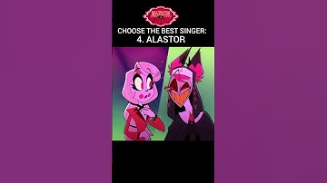Thumbnail of CHOOSE THE BEST SINGER IN HAZBIN HOTEL #hazbinhotel #music #shorts
