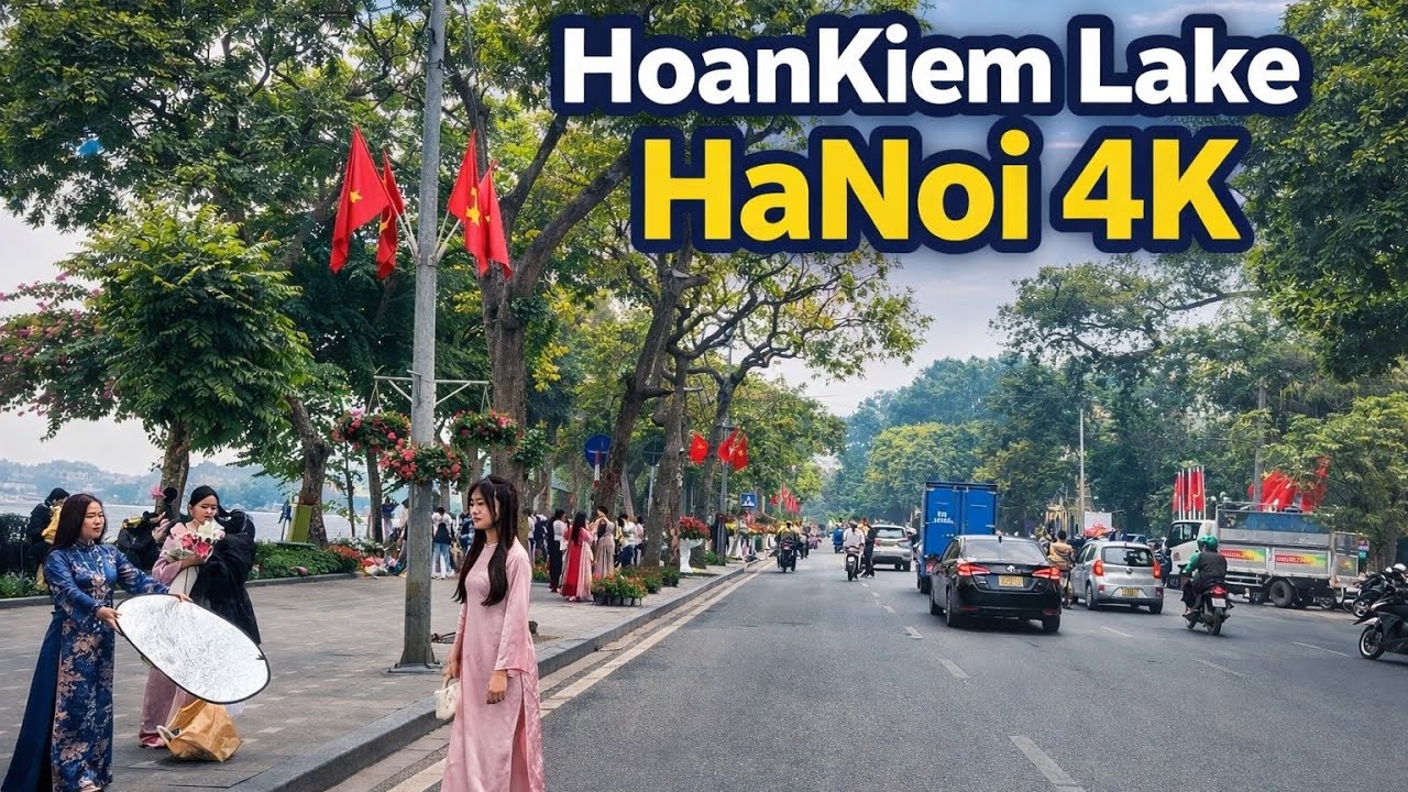 Hanoi 4K POV Drive: Driving Around Hoan Kiem Lake | 2026