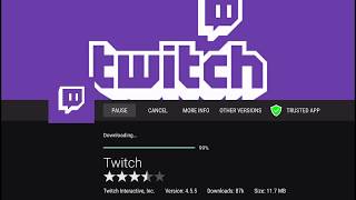 Easiest way to download Twitch.tv APK on Amazon Fire