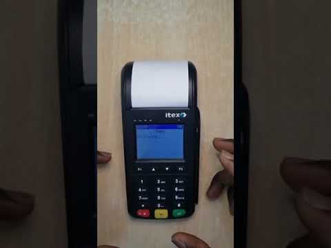 ITEX Training Video   How to Configure or Prep a POS Terminal