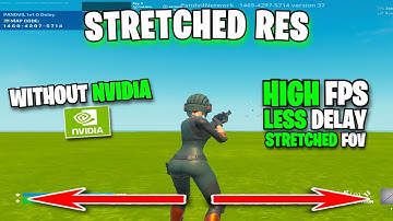 *EASY STEPS* How To Get STRETCH RES in Fortnite Without Nvidia