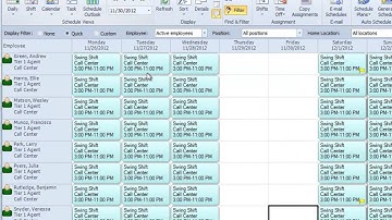 Snap Schedule Employee Scheduling Software Video - Drag & Drop Scheduling