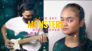 KATIE SKY - Monsters (Rock Cover ft. Dian Manurung)