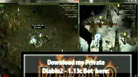 Download PRIVATE Diablo 1.13c Bot - Diablo 2 D2NT Bot 3.0 works for 1.13c patch.mpg