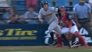 Trenton's O'Brien slugs two-run homer