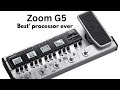 How To Make a Tone in a Guitar Processor | wah Patch | Lessons #Zoom G5