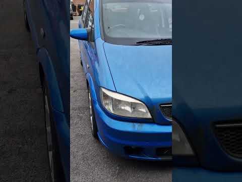 Vauxhall Zafira GSI Parked Up For A Few Years Time To Get Her Cleaned Up Vauxhall Zafira Gsi