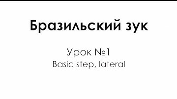 Уроки танцев Бразильский зук, Урок 1 - основные шаги