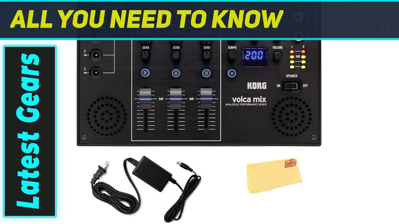Korg Volca Mix: незаменимый аналоговый микшер для вашей системы Volca!