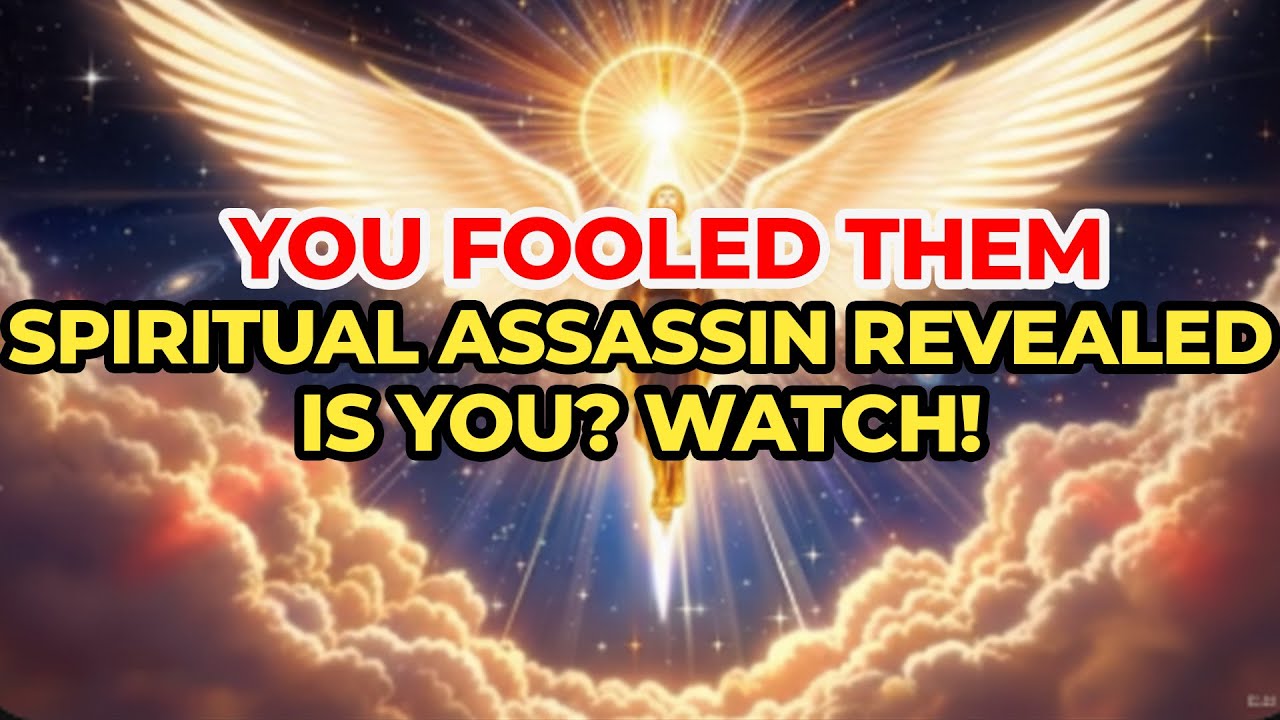 CHOSEN ONE: YOU FOOLED THEM, THE SPIRITUAL ASSASSIN THEY NEVER SUSPECTED IS YOU!