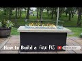 Astonishingly Simple Gas Fire Pit Coffee Table - A DIY Guide