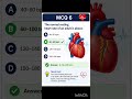 Human Heart MCQ Challenge ❤️🔥 | Only 1% Get All 10 Right 😱 #shorts