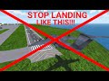 How to land CORRECTLY in Turboprop Flight Simulator!!!!