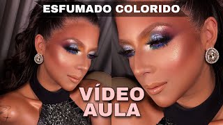 VÍDEO AULA - ESFUMADO SEM MARCAÇÃO COLORIDO