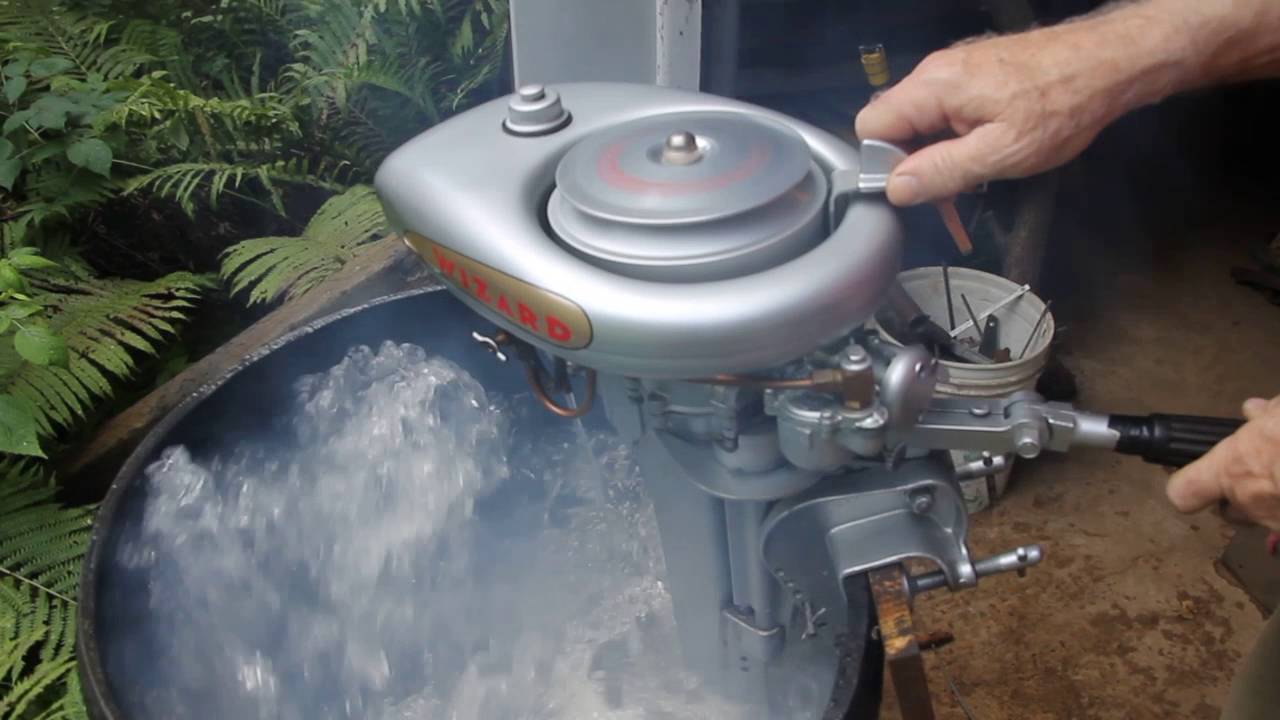 1940 Wizard Outboard Motor YouTube